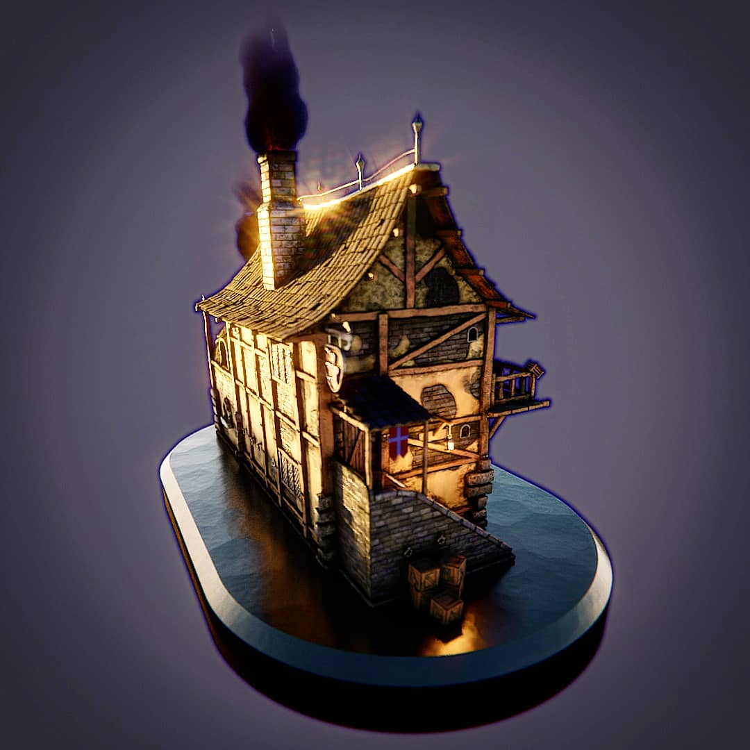 Medieval House 007 - Blacksmith preview image 7